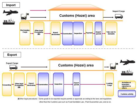 custom clearance flow chart.